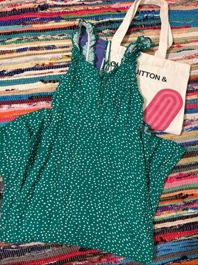 Polka Dot Maxi Dress
